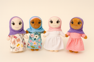 Mini Muslim Doll Set
