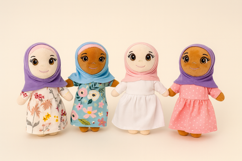 Mini Muslim Doll Set