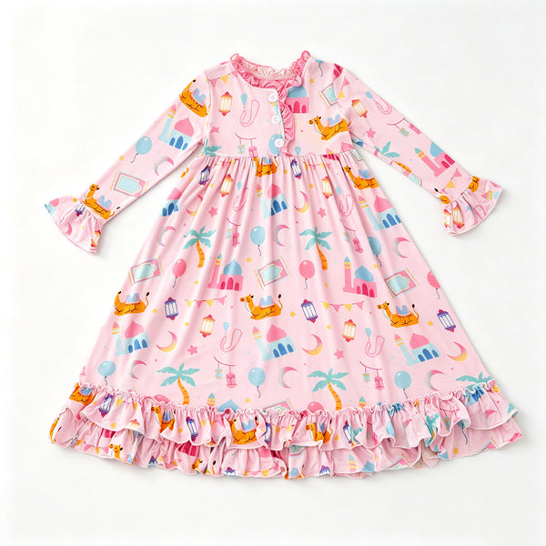 Magical Medina Nightgown - Pink