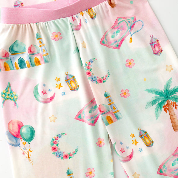 Ramadan Garden Pajamas  - Pink