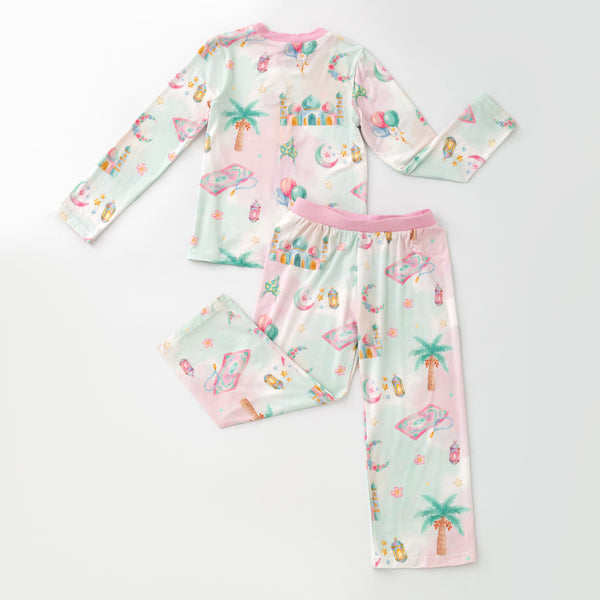 Ramadan Garden Pajamas  - Pink