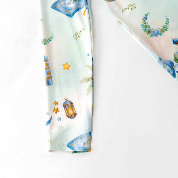 Ramadan Garden Pajamas  - Blue