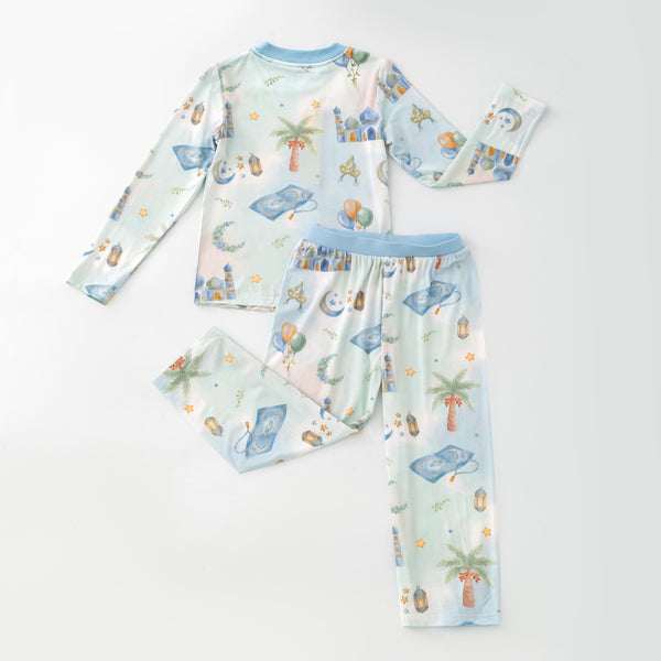 Ramadan Garden Pajamas  - Blue