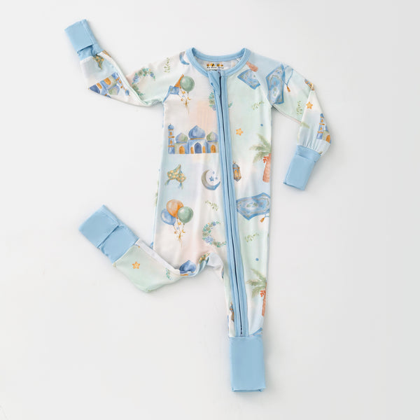 Ramadan Garden Zippy - Blue