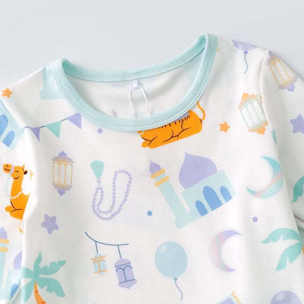 Ramadan Nights Pajamas - Blue - New!