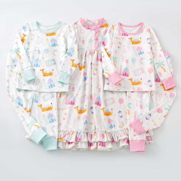 Ramadan Nights Pajamas - Blue - New!
