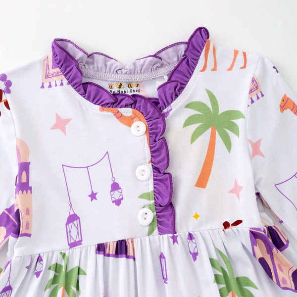 Ramadan Nights Nightgown - Purple