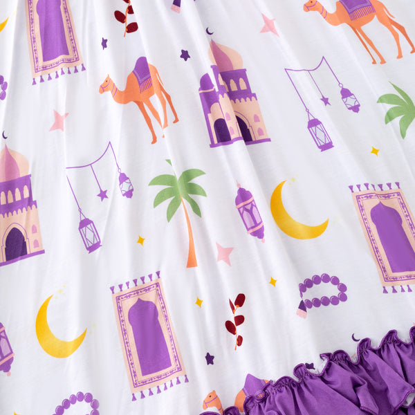 Ramadan Nights Nightgown - Purple