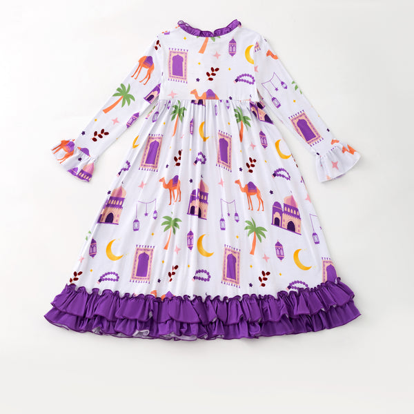 Ramadan Nights Nightgown - Purple