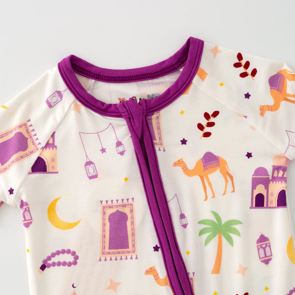 Desert Bloom Pajama - Purple