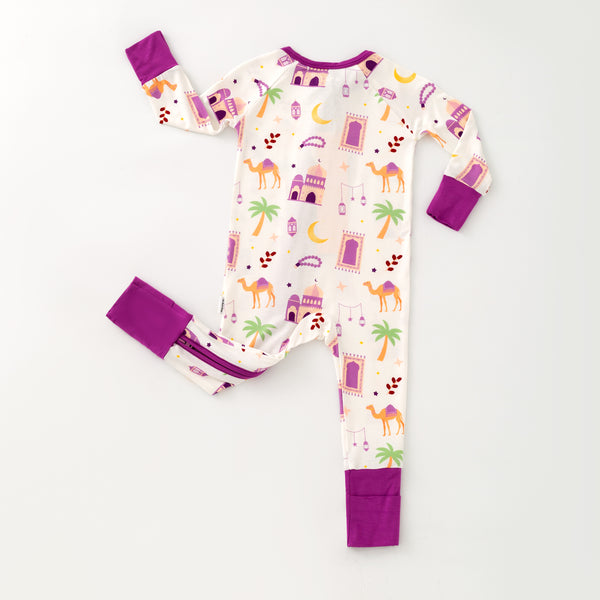 Desert Bloom Pajama - Purple