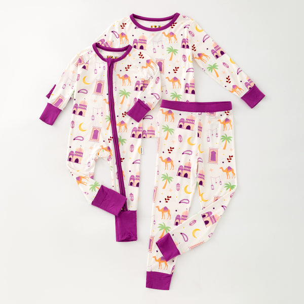 Desert Bloom Pajama - Purple