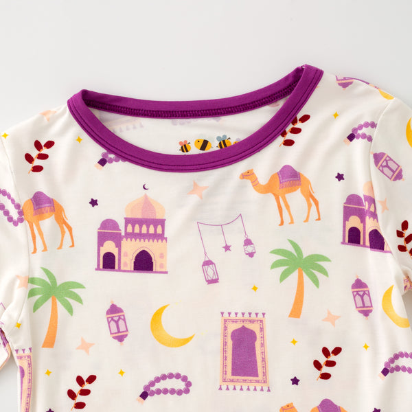 Desert Bloom Pajama - Purple