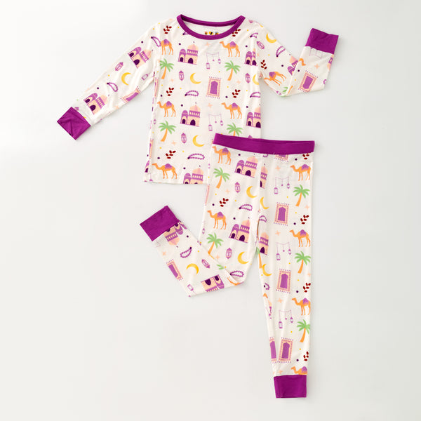 Desert Bloom Pajama - Purple