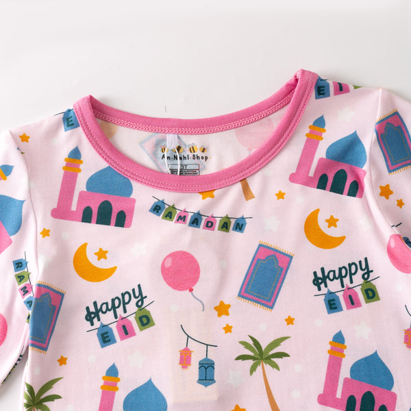 Pink Ramadan & Eid Bamboo Nightgown