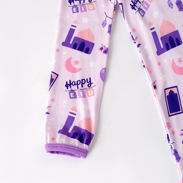Purple Ramadan & Eid Bamboo Nightgown