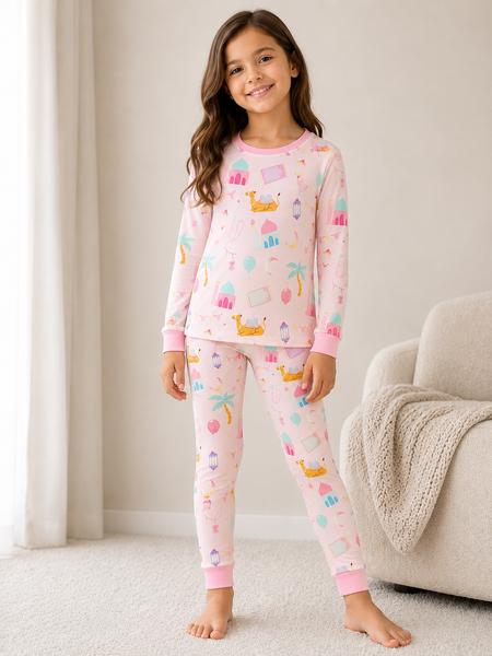 Magical Medina Pajamas & Zippy - Pink