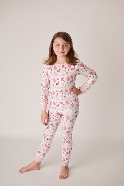 Crescent Dreams Pajamas & Zippy - Pink