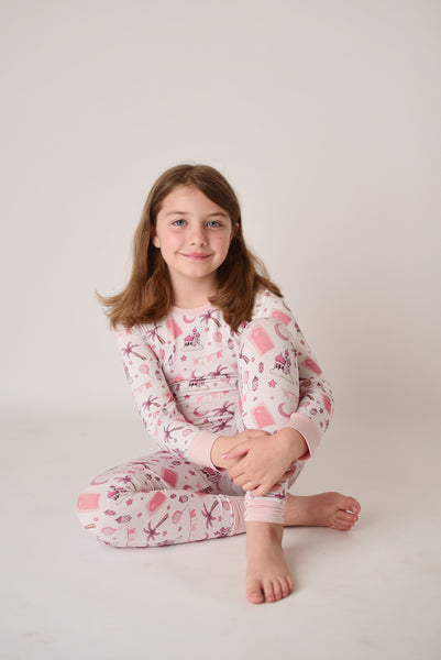 Crescent Dreams Pajamas & Zippy - Pink