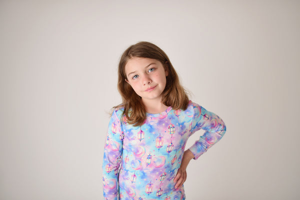 Ramadan Lantern Bamboo Pajamas & Zippy