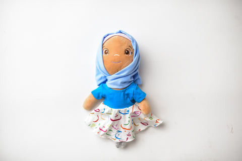 ARABIC ALPHABET DRESS MUSLIM DOLL